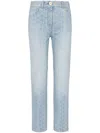 Balmain High-rise Jeans In Blue