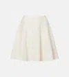 Balmain High-rise Miniskirt In White