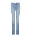 Balmain High-rise Slim-cut Jeans In Blue