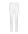 Balmain High-waist Jeans In White