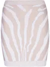 Balmain Synthetic Fibers Skirt