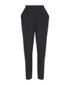 Balmain Wool Slim Tailored Trousers
