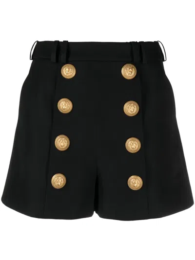 BALMAIN BALMAIN HIGH WAISTED SHORTS