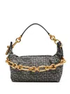 Balmain Medium Monogram Chain Sync Tote Bag In Multi