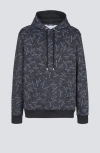 Balmain Hoodie With All-over  Label Print