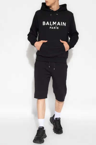BALMAIN BALMAIN HOODIE WITH LOGO