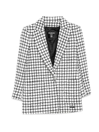 BALMAIN HOUNDSTOOTH JACKET
