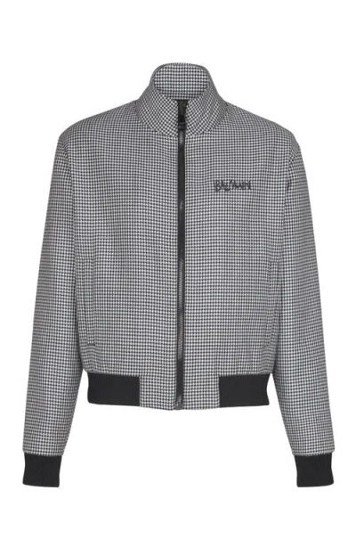 BALMAIN BALMAIN HOUNDSTOOTH WOOL JACKET