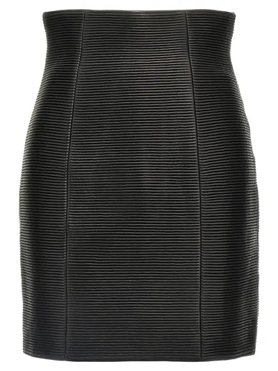 BALMAIN BALMAIN 'HW ROLLED' SKIRT