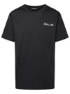 BALMAIN BALMAIN ICONICA BLACK COTTON T-SHIRT