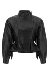 Balmain Fitted Buttoned Waist Jacket In Black