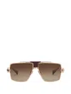 Balmain Idol Geometric-frame Sunglasses In Brown