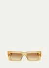 Balmain Imperial Sunglasses In Amb-gld