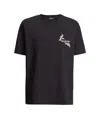 Balmain Insect T-shirt In Black