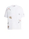 Balmain Insect T-shirt In White