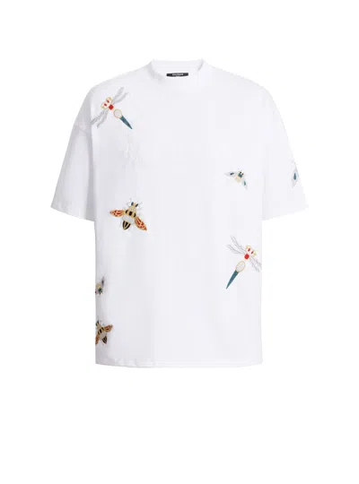 Balmain Insect T-shirt In White