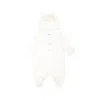 Balmain Ivory Babygrow Set For Babykids With Logo In Ivory