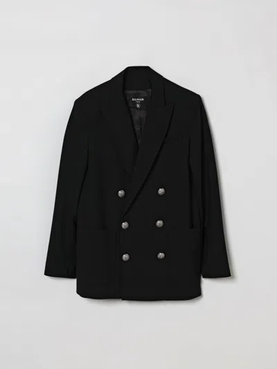Balmain Jacket Kids  In Black