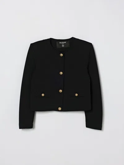 Balmain Jacket Kids  In Black
