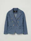 Balmain Jacket  Kids Color Gnawed Blue