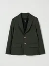 Balmain Jacket  Kids Color Kaki In Green