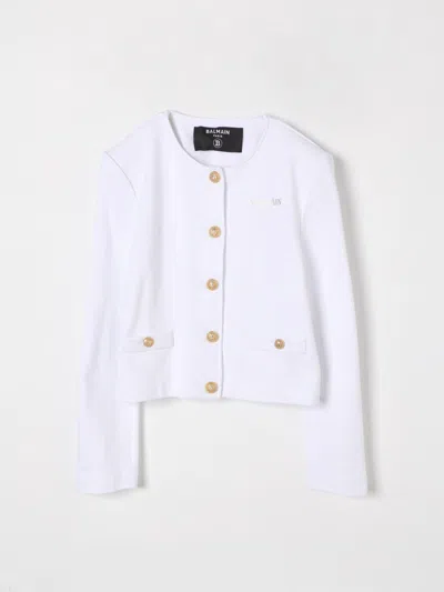 Balmain Jacket  Kids Color White