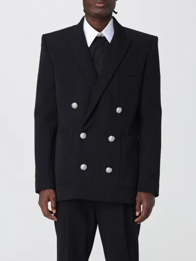 BALMAIN BLAZER BALMAIN MEN COLOR BLACK,H26711002