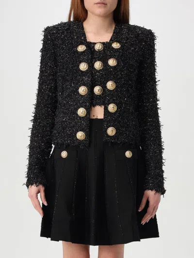 BALMAIN JACKET BALMAIN WOMAN COLOR BLACK,G46908002