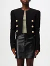 Balmain Six-button Jacket In Black