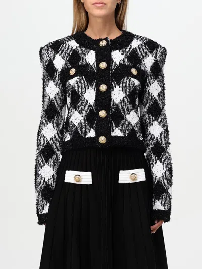 BALMAIN JACKET BALMAIN WOMAN COLOR WHITE,G14838001