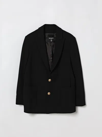 Balmain Jacket Kids  In Black