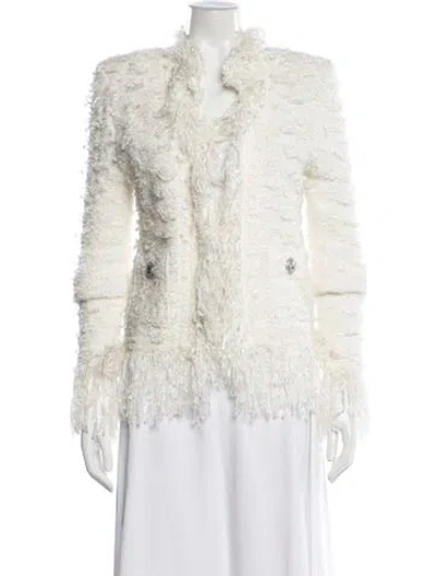 Pre-owned Balmain Jacket In Neutral