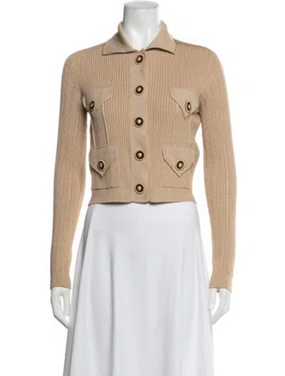 Pre-owned Balmain Jacket In Neutrals