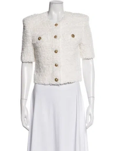 Pre-owned Balmain Jacket W/ Tags In Neutral