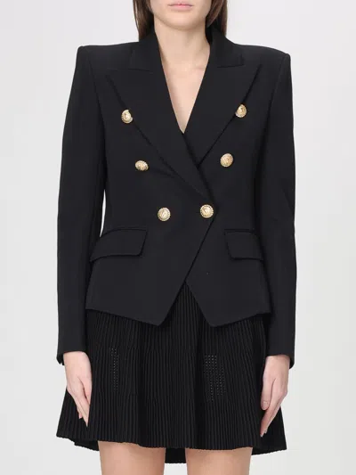 BALMAIN JACKET BALMAIN WOMAN COLOR BLACK,H83486002