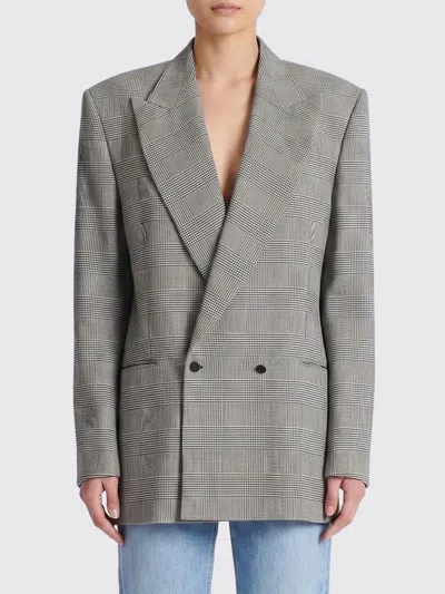 Balmain Jacket Woman  In Gray