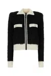 Balmain Textured Fabric Long Sleeves Front Pockets