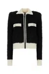 Balmain Textured Fabric Long Sleeves Front Pockets