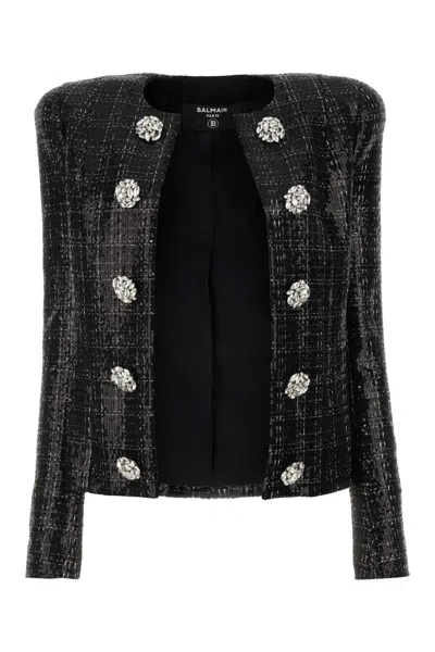 BALMAIN BALMAIN JACKETS AND VESTS