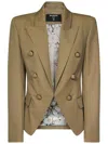Balmain Coats & Jackets In Beige