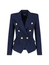Balmain Jacket  Woman Color Marine In Blue