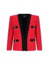 Balmain Jackets In Red