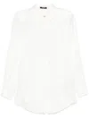 Balmain Jacquard-pattern Shirt In White