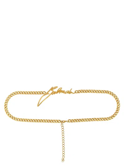 Balmain 'je T'aime' Belt