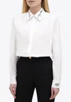 Balmain Je T'aime Mon Amour Embroidery Long-sleeved Shirt