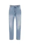 Balmain Men Denim Jeans In Blue
