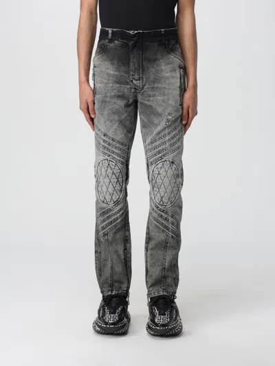 Balmain Jeans  Men Color Grey