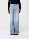 Balmain Jeans  Woman Color Blue In Blue