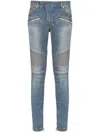 Balmain Slim Fit Jeans For Men In Blue