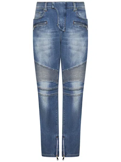 Balmain Jeans In Blue